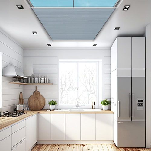 Blackout Elan Denim Duette Lifestyle New Blinds