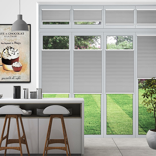 Duopleat Blackout Light Grey Top Down Bottom Up Lifestyle New Blinds