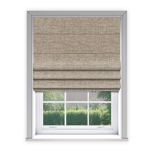 No Drill Hartley Taupe Blockout Lifestyle New Blinds