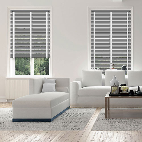 35mm Grey & White Tape Lifestyle New Blinds