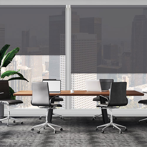 Electric Uniview 1300 Soft Steel Lifestyle New Blinds