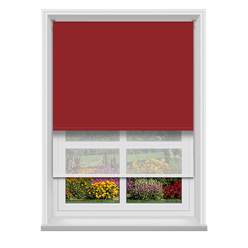 Double Roller Unilux Lava & Cotton Voile Lifestyle New Blinds