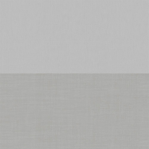 Double Roller Bella Grey & Dark Grey Voile New Blinds