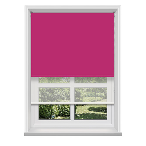 Double Roller Bella Lipstick & Cotton Voile Lifestyle New Blinds