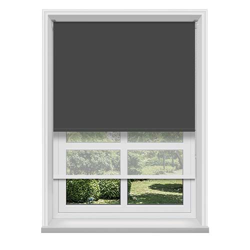 Double Roller Bella Mono & Cotton Voile Lifestyle New Blinds