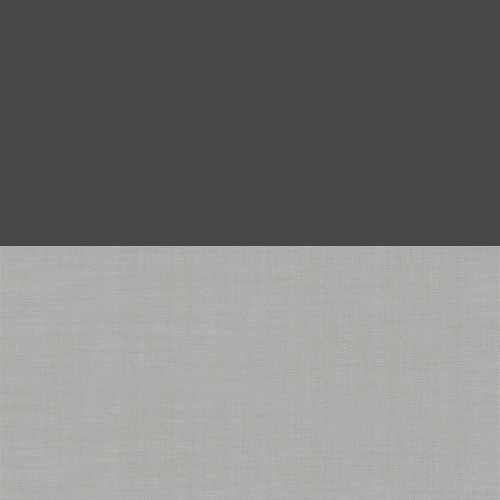 Double Roller Bella Mono & Dark Grey Voile New Blinds