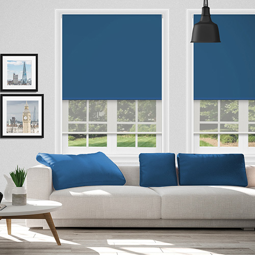 Double Roller Bella Nato & Cotton Voile Lifestyle New Blinds