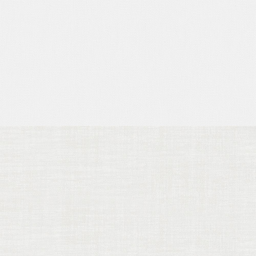 Double Roller Bella Paper White & Cotton Voile New Blinds