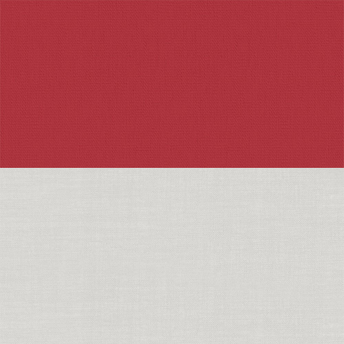 Double Roller Bella Scarlett & Cotton Voile New Blinds