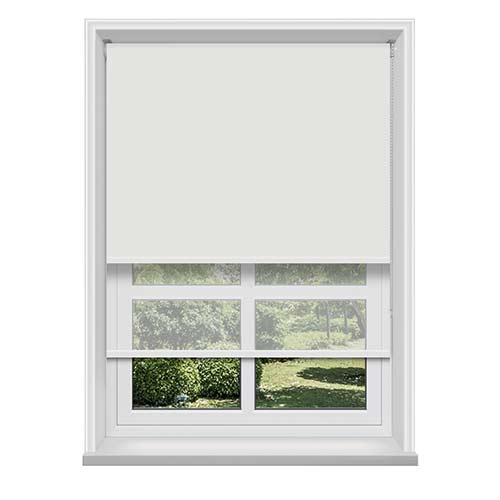 Double Roller Bella Snow & Cotton Voile Lifestyle New Blinds