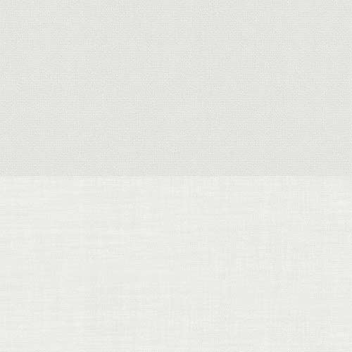 Double Roller Bella Snow & Cotton Voile New Blinds