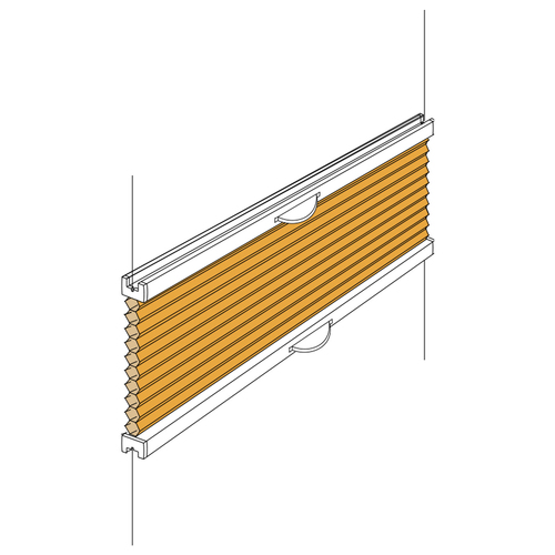 Blenheim Ochre Tensioned V08 Lifestyle New Blinds