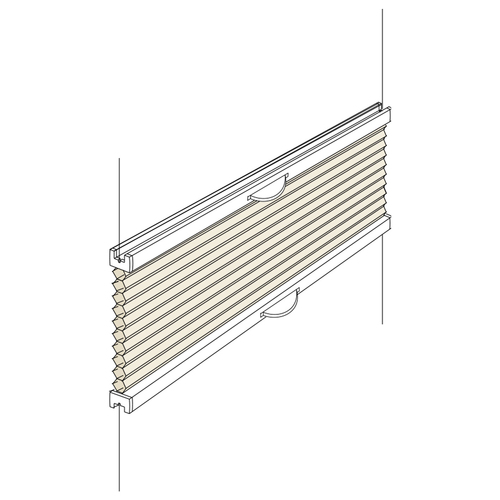 Lexington Cream Tensioned V08 Lifestyle New Blinds