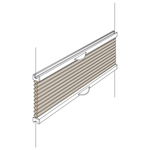 Tribeca Oatmeal Tensioned V08 Lifestyle New Blinds