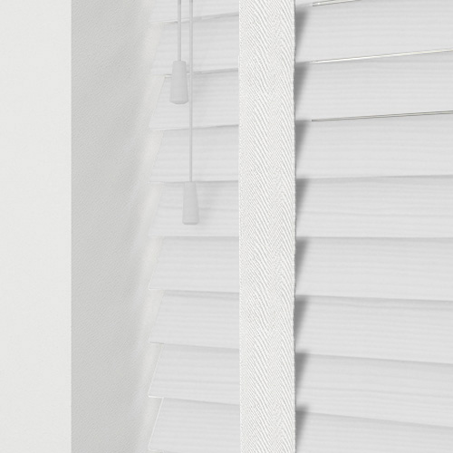 Honest White & Cotton Tape Lifestyle New Blinds