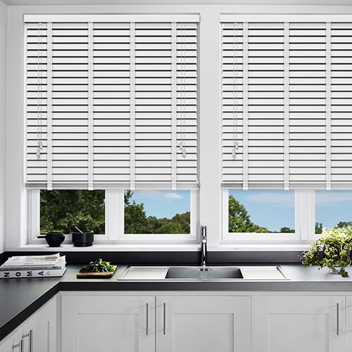 Honest White & Cotton Tape Lifestyle New Blinds