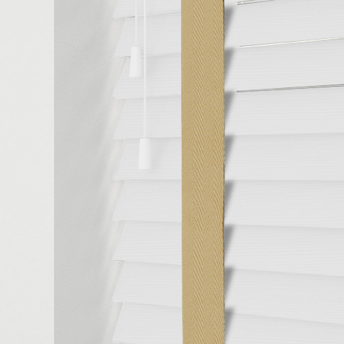 Honest White & Hessian Tape Lifestyle New Blinds