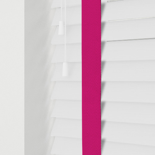 Honest White & Lulu Flatweave Tape Lifestyle New Blinds
