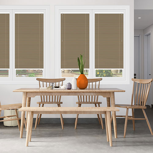 Fawn Brown Clic Fit Venetian Lifestyle New Blinds