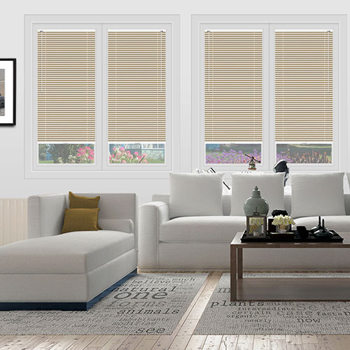 Honey Cream Clic Fit Venetian Lifestyle New Blinds