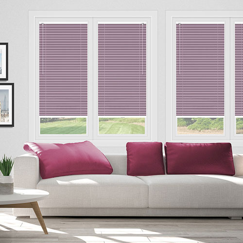 Rose Pink Clic Fit Venetian Lifestyle New Blinds