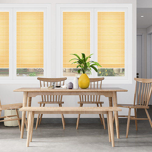Apollo Melon Honeycomb Clic Fit Lifestyle New Blinds