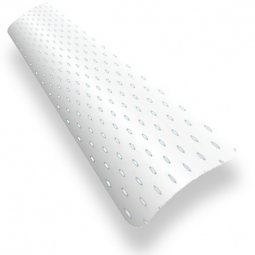 Perforated Polar White 25mm New Blinds