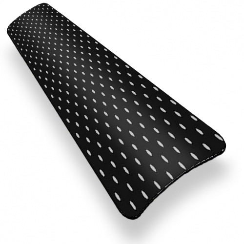 Perforated Satin Black 25mm New Blinds