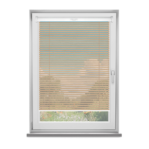 Wood Effect Maple 25mm Lifestyle New Blinds