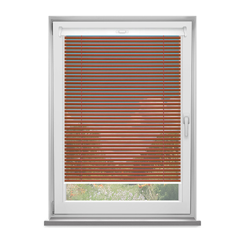 Wood Effect Walnut 25mm Lifestyle New Blinds