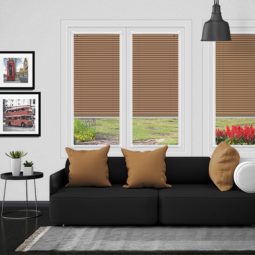 Honey 25mm Wood Lifestyle New Blinds