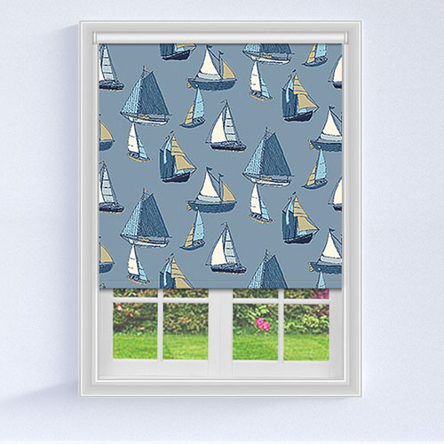 Sailboat Blue Lifestyle New Blinds