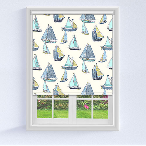 Sailboat Light Blue Lifestyle New Blinds