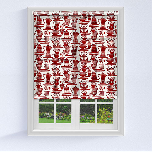 Sandown Red Lifestyle New Blinds