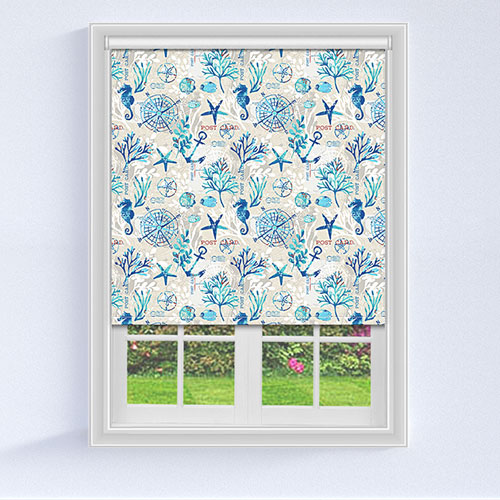 Seahorse Blue Lifestyle New Blinds