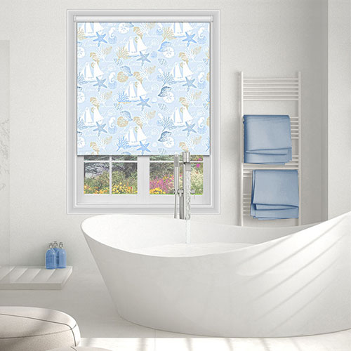 Star Fish Sky Blue Lifestyle New Blinds