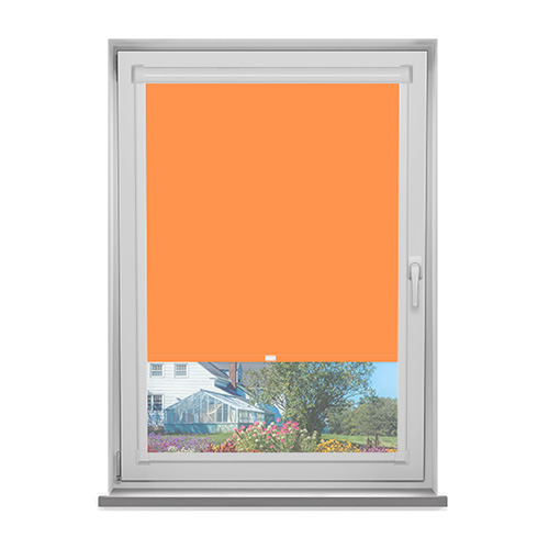 PF Polaris Tangerine Blockout Lifestyle New Blinds