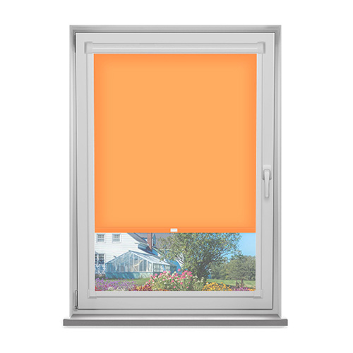 PF Polaris Tangerine Dimout Lifestyle New Blinds