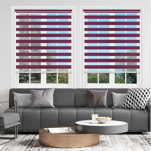Lustre Bordeaux Day & Night Lifestyle New Blinds