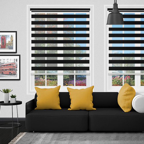 Sundown Black Day & Night Lifestyle New Blinds