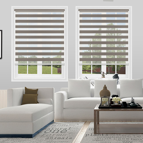 Vision Taupe Day & Night Lifestyle New Blinds