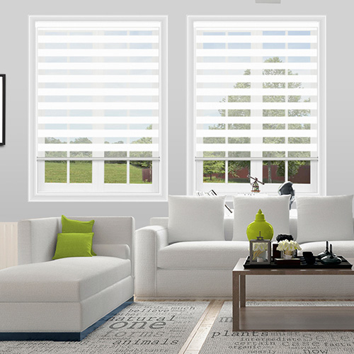 Vision White Day & Night Lifestyle New Blinds