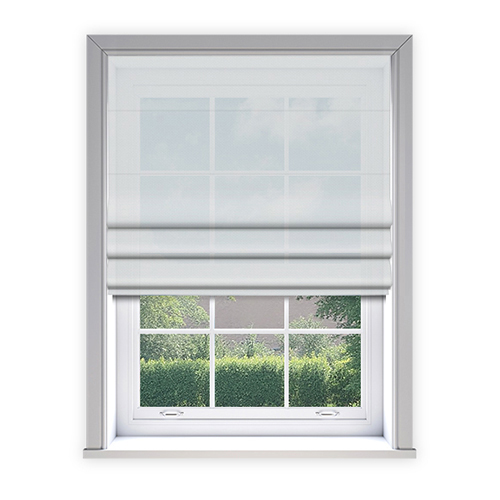 No Drill Lyrical Pure Voile Lifestyle New Blinds