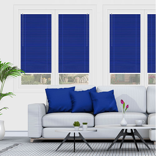 Blue Hyacinth Clic Fit Venetian Lifestyle No Drill Blinds