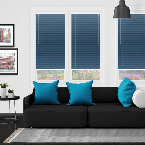 Blue Paradise Clic Fit Venetian Lifestyle No Drill Blinds