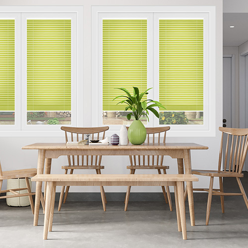 Apollo Lime Honeycomb Clic Fit Lifestyle No Drill Blinds