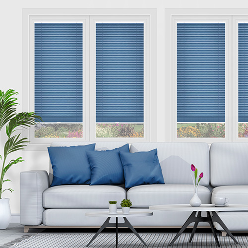 Leto ASC Blue Clic Fit Lifestyle No Drill Blinds