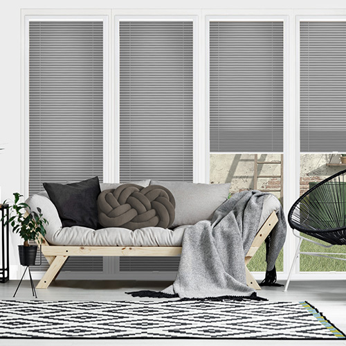 Leto ASC Grey Clic Fit Lifestyle No Drill Blinds