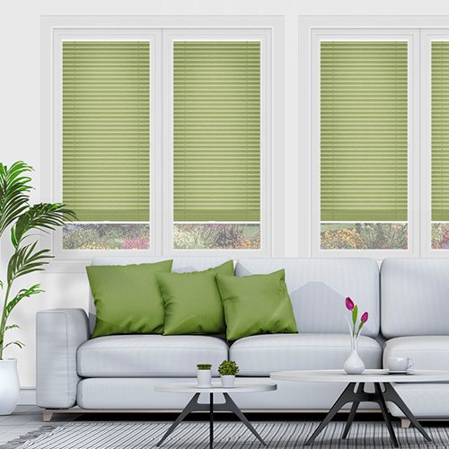 Leto ASC Light Green Clic Fit Lifestyle No Drill Blinds