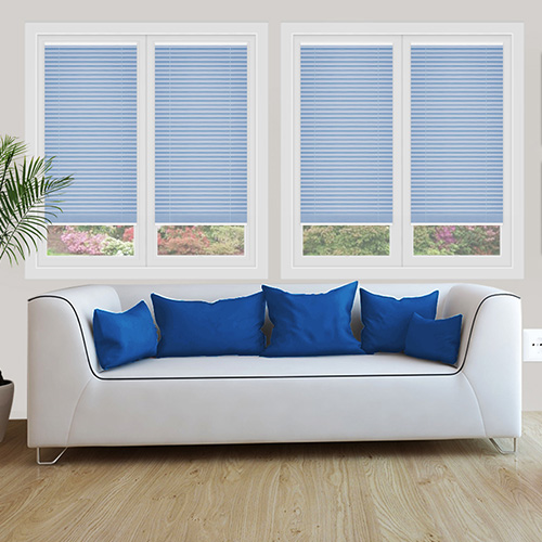 Leto ASC Sky Blue Clic Fit Lifestyle No Drill Blinds